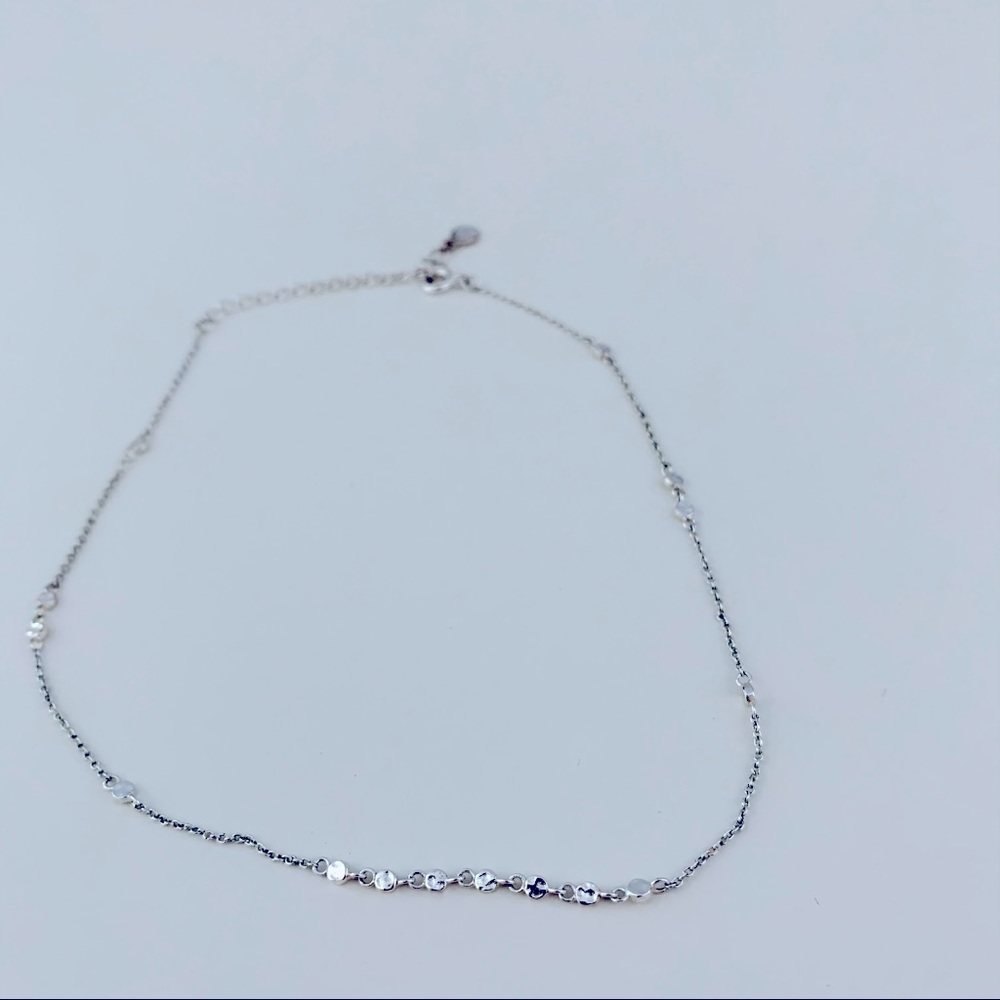Dainty Silver Choker